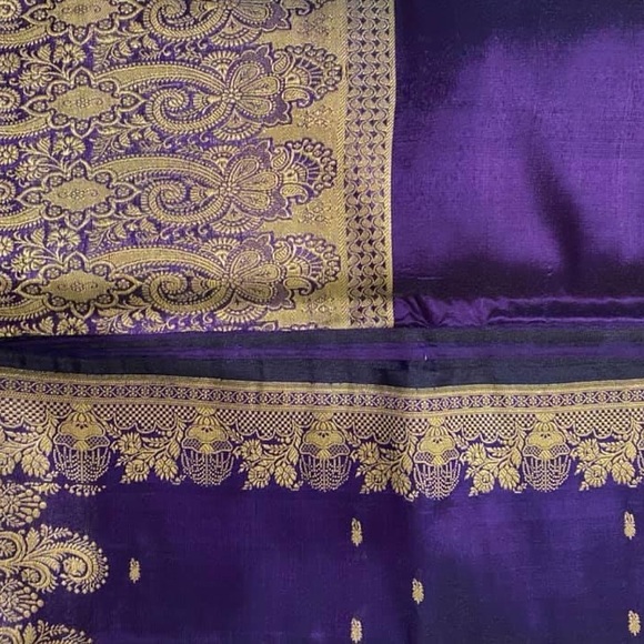 New Indian banarasi saree sari - Picture 2 of 5